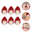 12 Pcs Christmas Silverware Holder Cutlery Fork Bag Tableware 9