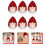 12 Pcs Christmas Silverware Holder Cutlery Fork Bag Tableware 8