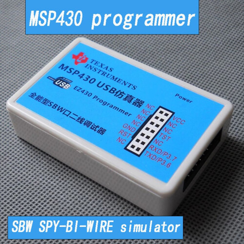 Simulateur MSP430, interface USB MSP-FET430UIF, programmateur Ez430 Ezfet 2