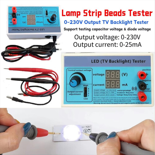 Multipurpose LED Strip Testing Instrument with Output Voltage EU Plug 2
