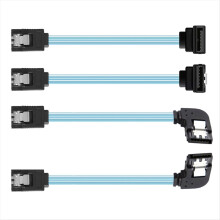 Cavo dati SATA3.0 con angolo retto di 90 gradi, 4 pezzi