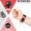 6 Pack Scuba Diving Wrist Strap Adjustable Wristband 5