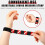 6 Pack Scuba Diving Wrist Strap Adjustable Wristband 4