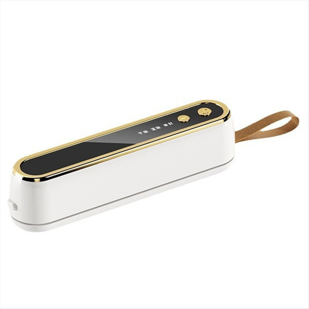 Wireless Vacuum Sealer Small Portable Vacuum Packaging Machine White 4852742562669