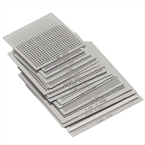 16pcs BGA General Template Universal Direct Heated Stencils 2