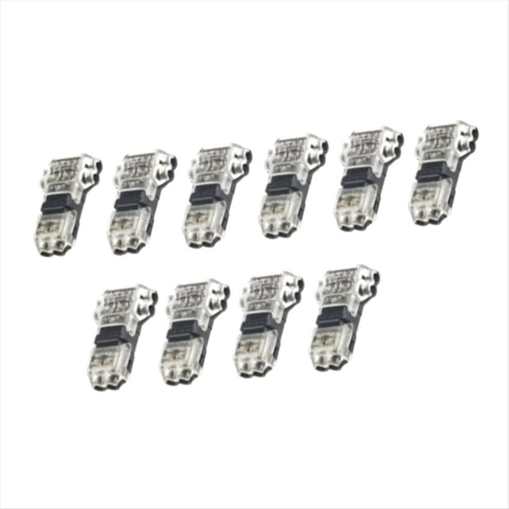 10Pcs T Type Wire Connector 2 Pin T Tap Wire Connectors 4852742552066