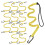 12 Pack Tool Lanyard with Single Metal Buckle and Loop End Yellow 1