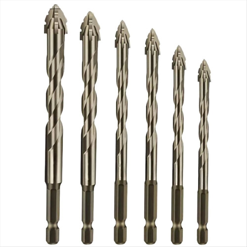 Sawtooth Drill Bit for Glass Tile Concrete Metal Drilling Tools
