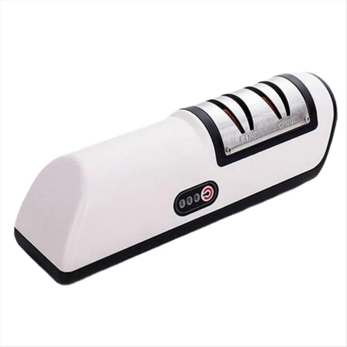 Kitchen Electric Knife Sharpener 4 Gears Multifunctional Black 1