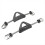 2PCS Scuba Diving Stainless Steel Spring Fin Straps 1