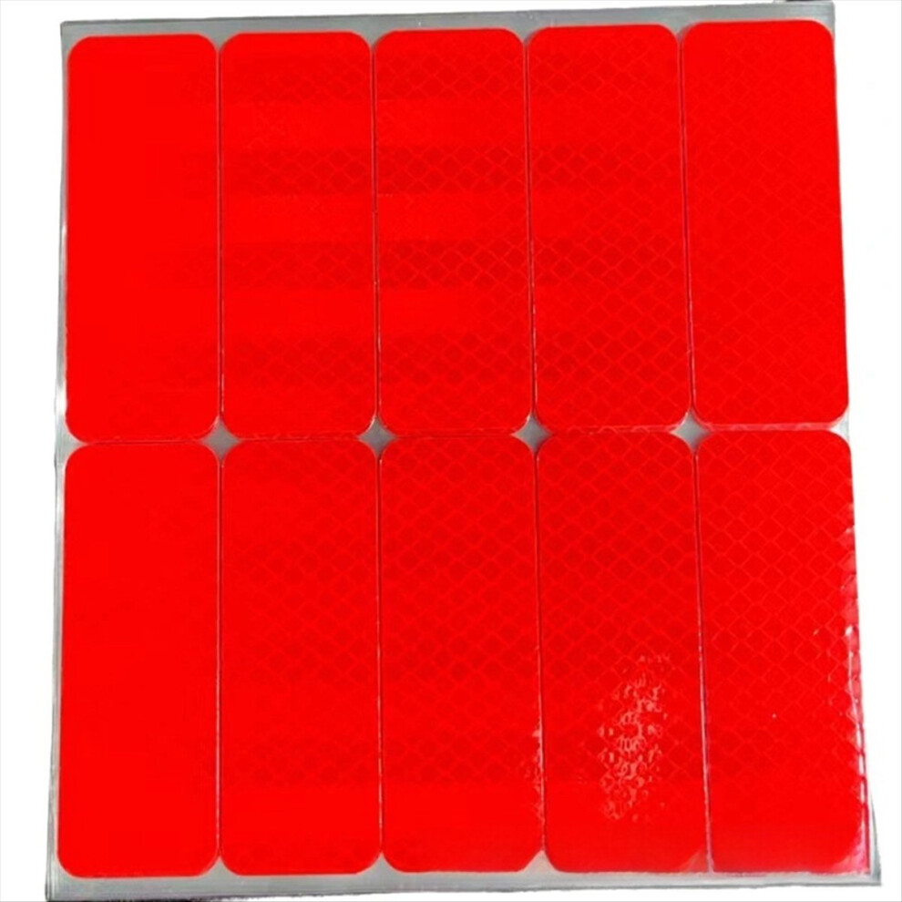 Car Bumper Reflective Stickers Reflective Warning Strips Tape A 4852742569484