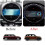 Car Central Control Circle Navigation Screen Cover for MINI 8.8inch 1