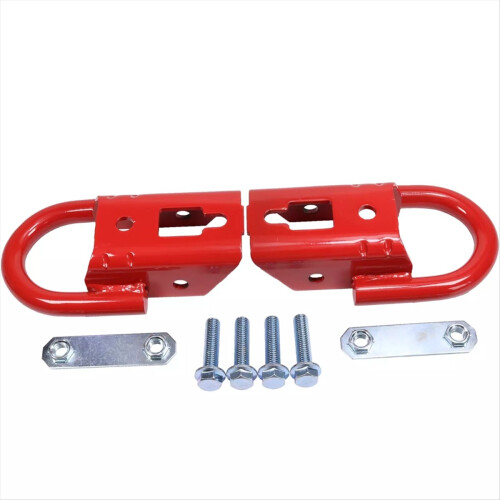 2PCS Front Towing Hook Red New for 2015-2019 FL3Z17N808A 2