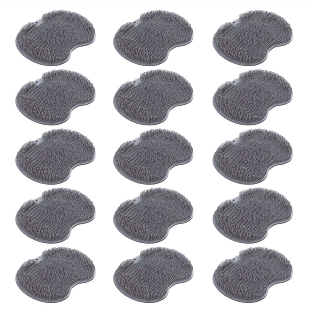 Lazy Back Scrub Massage Bath Brush Foot Scrubbing Mat A