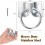 10 Pack Tie Ring for Horse,Block Tie Ring with Screws 4
