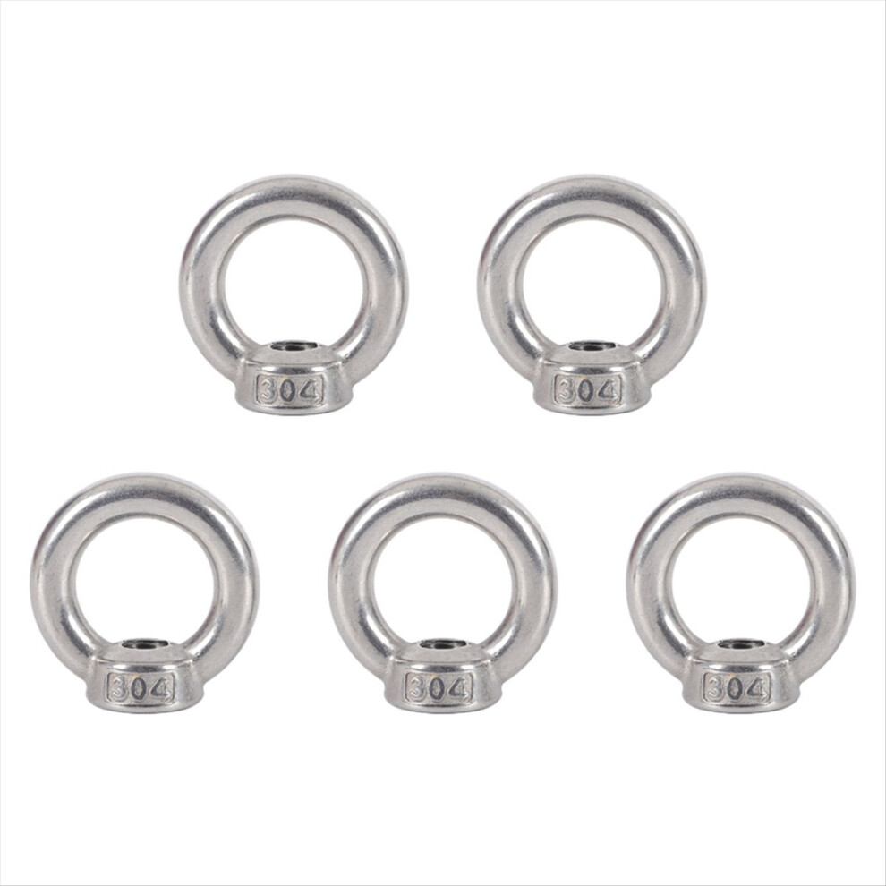 M6 Eye Nut Stainless Steel Marine Lifting Eye Nuts Ring Nut Eyelet 4853206549493