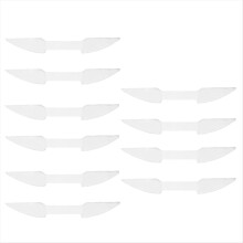 10Pcs Silicone Flute Lip Pad Stickers Non-Slip Tooth Pad B