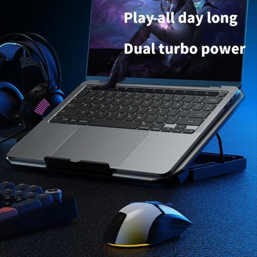 Laptop Cooling Pad with 2 Quiet Fans Notebook Holder 2