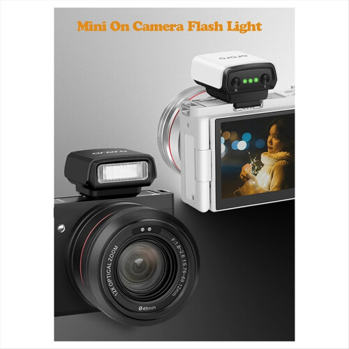 GN8 on Camera Flash Light Speedlite 3-Step for B 1
