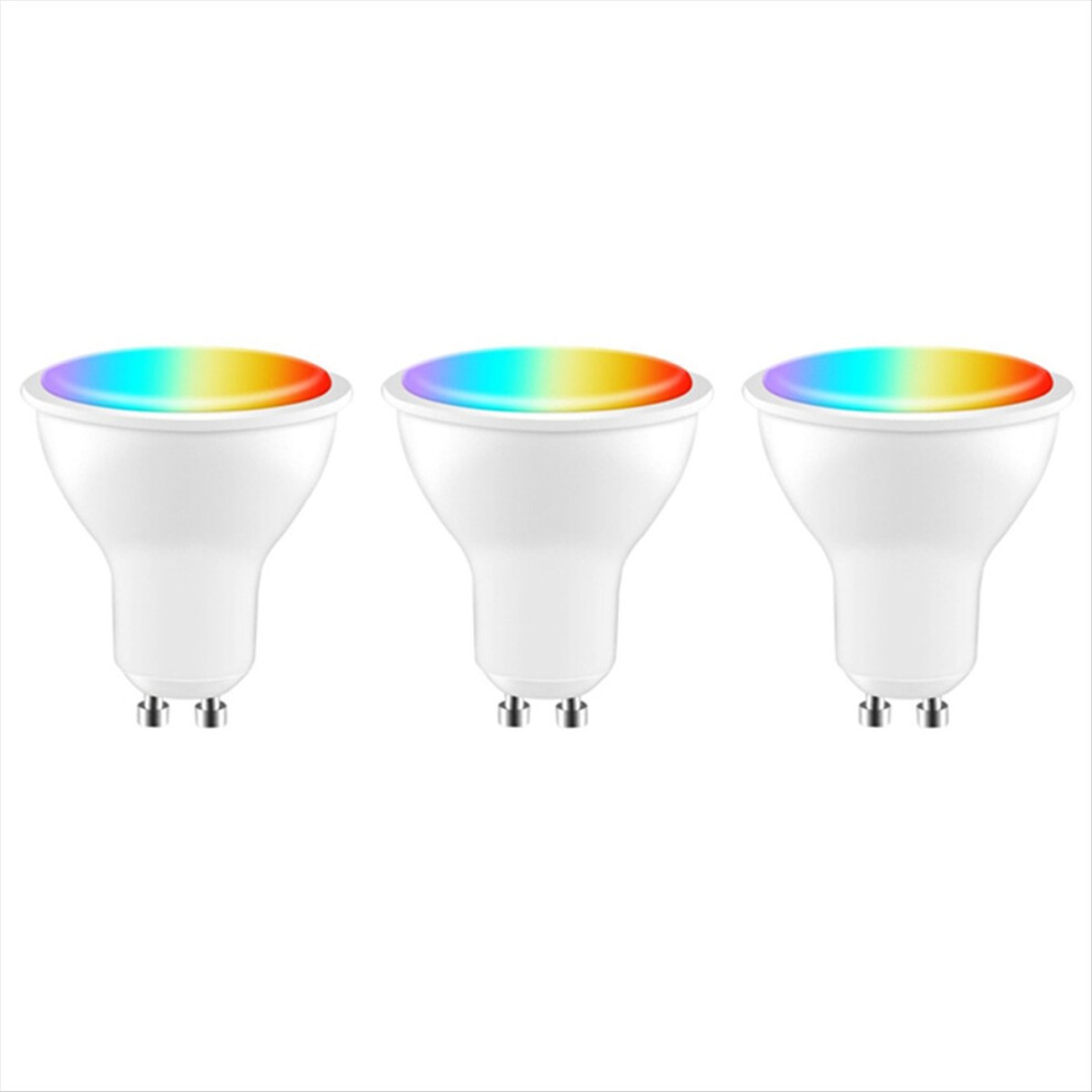 Tuya Gu10 Smart Led Bulb Dimmable 5W Ac200-240V 3Pcs 4853206558785
