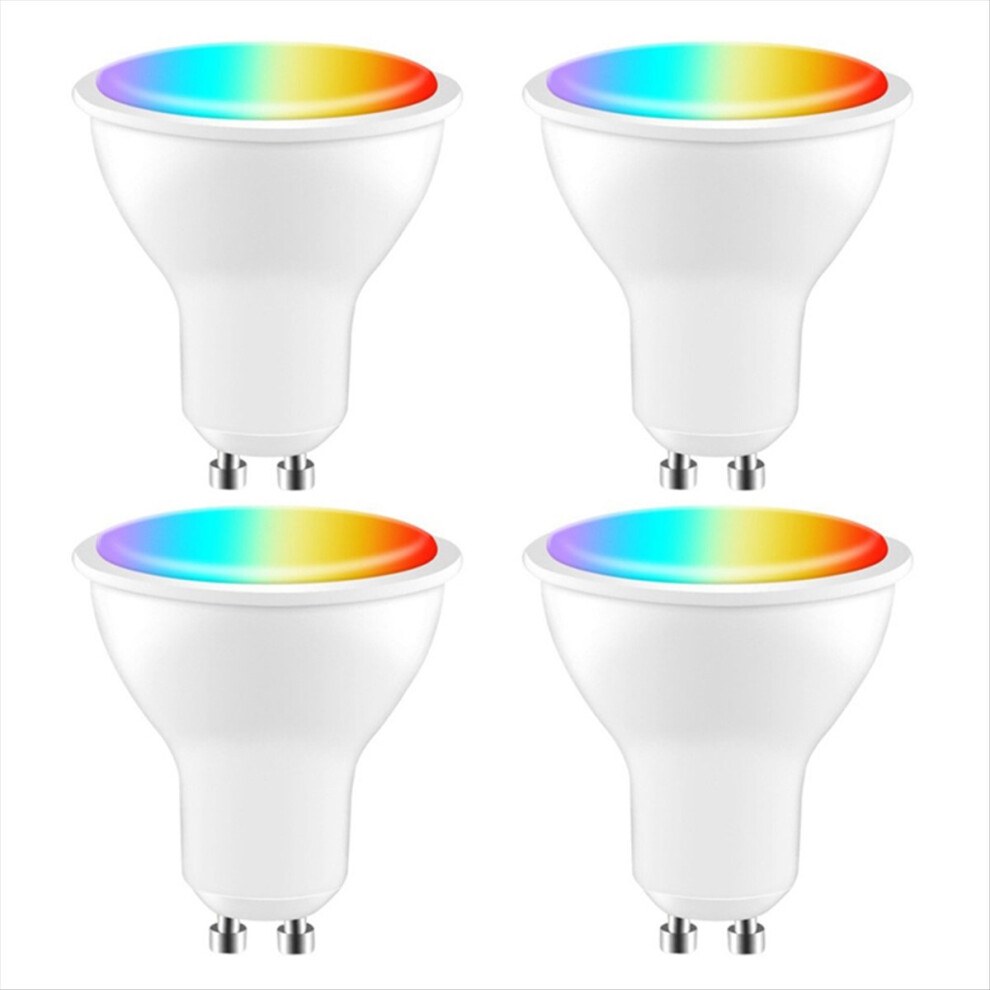 Tuya Gu10 Smart Led Bulb Dimmable 5W Ac200-240V 4Pcs 4853206558792