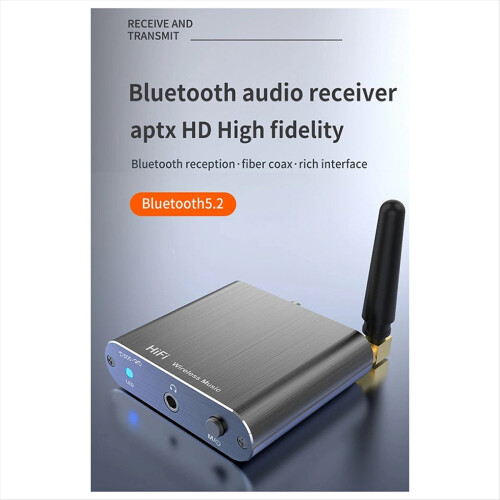 -HD Bluetooth 5.2 Receiver HIFI Music Audio Adapter 2
