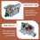 Thermostat Assembly Engine Coolant Thermostat for 6