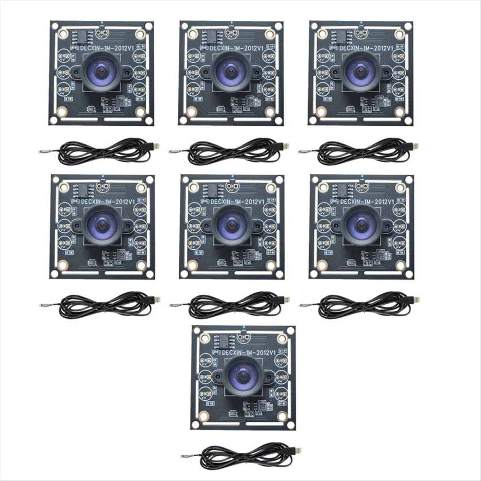 7Pcs 100 Degree Camera Module 1Mp Ov9732 1280X720 For Winxp/7/8/10 4853206599245