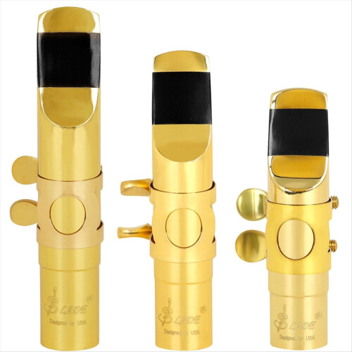 Brass Saxophone Mouthpiece Protective Headjoint Sax Soprano 2