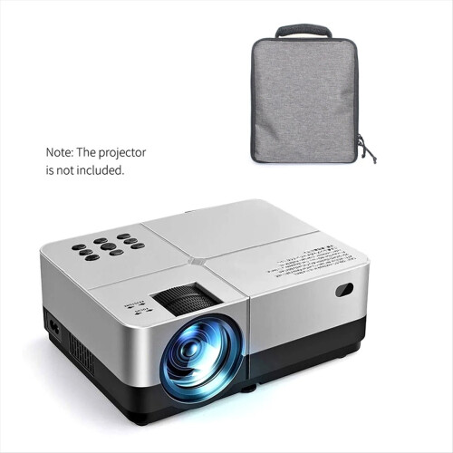 Waterproof Projector Carry Bag Universal Grey Handbag with Handle 1