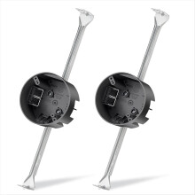 2 Pcs Ceiling Fan Brace 14.25 to 22.5 Inch Electrical Box Gray