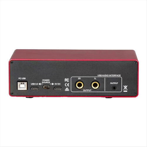 MB22 Professional Sound Card USB Audio Interface Phantom Power Supply 1