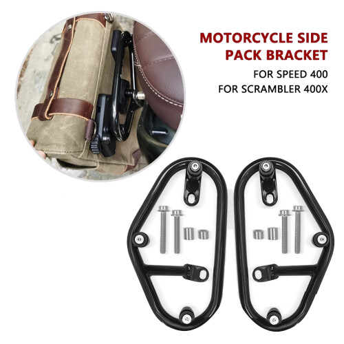 Motorcycle Saddlebag Bag Holder Side Luggage Rack Support 2
