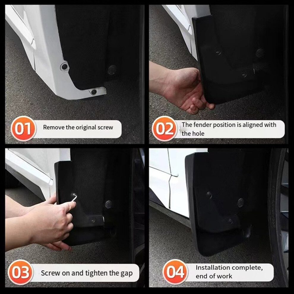 Car Mud Flaps Splash Guard Mudguards Mudflaps For Jetour T2 Light 4853206503419