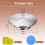 12 Inch Sculpting Wheel, Double-Sided Pottery Turnable Wheel 2