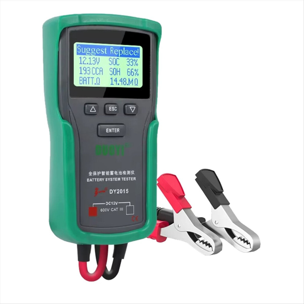 12V&24V Car Battery Tester Auto Load Ac Battery Tool Dy2015 4853206572897