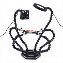 Third Hand Soldering PCB Holder Tool Helping Hands Crafts Hobby B