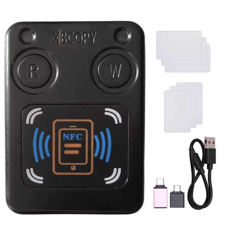 Nfc Rfid Smart Chip Card Reader Copier+3Xcuid/Uid Card 4853206530316