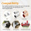Pipe Repair Clamp Kit- Pipe Coupling Clamp 1/2 Inch (19-22mm) 4