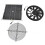 Solar Panel Fan Kit 10in 100W Waterproof 1