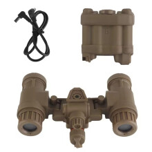 An/PVS31 Dual-Tube Binocular Night Vision Goggles Dummy Props Tan