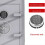 Replacement Electronic Safe Lock with Solenoid Lock & 2 Override Keys 2