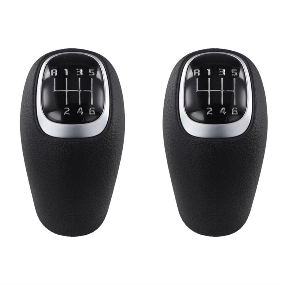 2Pcs Car Gear Shift Knob 6 Speed 43711-H8300 For Cerato 2017 Light 4853206526524