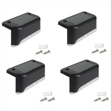 Solar Deck Light Waterproof Solar Power Garden Lamps Fence Light