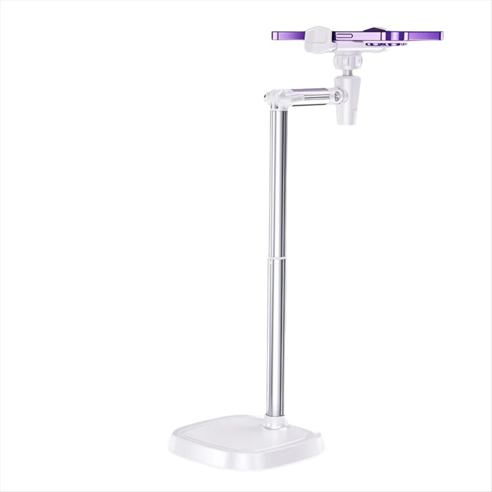 Mobile Phone Holder Mount 360 Rotatable Live Broadcast Bracket White 4853206537025