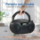Portable CD Player with Bluetooth AM/FM Radio USB Port 5