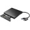 USB 3.0 External DVD CD-ROM RW Drive Enclosure 5Gbps Black 2