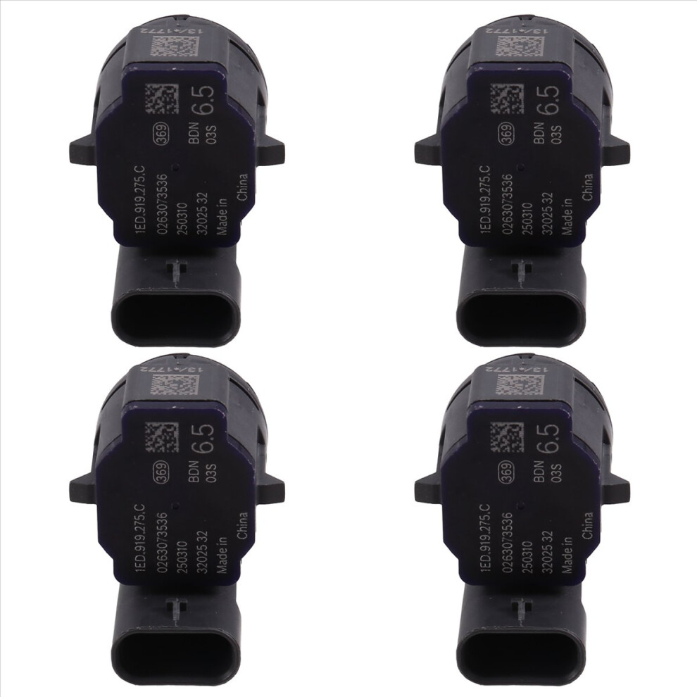 4Pcs Reversing Radar Parking Radar Probe 1Ed919275c For 4852997628837