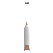 Handheld Stainless Steel Blender Milk Frother Egg Beater White
