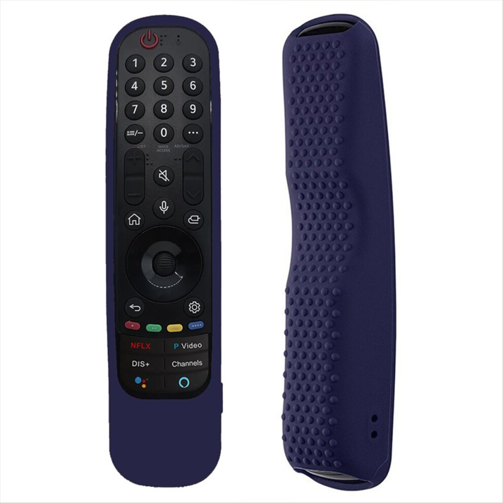 Silicone Remote Cover For Smart Tv An-Mr21 Mr22,Midnight Blue 4853206539913